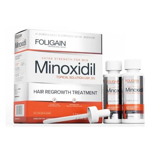 2 frascos minoxidil foligain