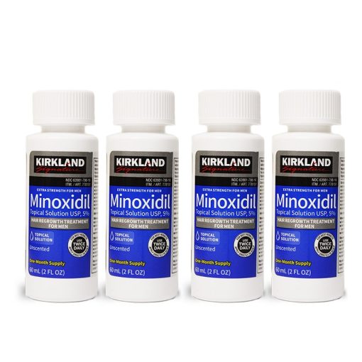 kirkland minoxidil 4 frascos